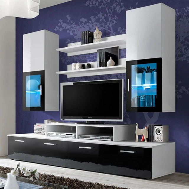 

Led Light Tv Stand,tv Stand and Center Table,tv Cabinet Stand,white Tv Stand Furniture