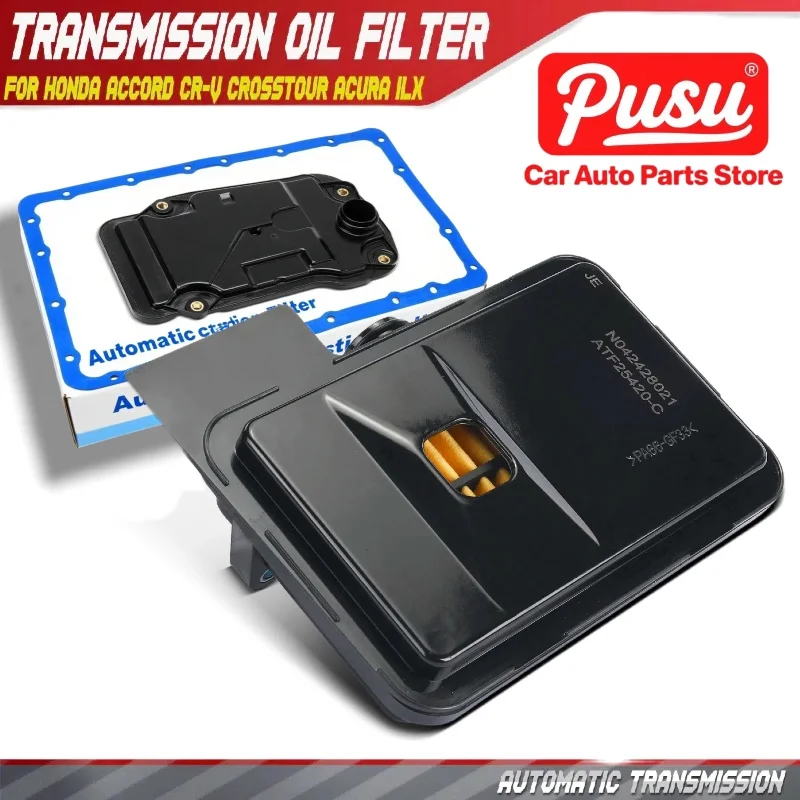 

PUSU Automatic Transmission Filter for Honda Accord CR-V Crosstour Element Acura TSX 25420RXH003, V260410 25420-RXH-003