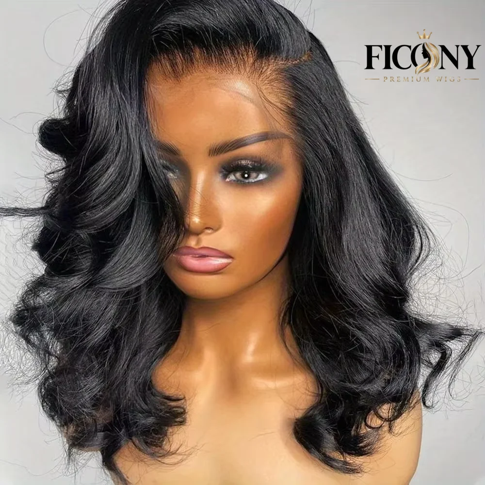 Brazilian Body Wave Human Hair Wigs For Woman 13x6 HD Lace Frontal Wig Human Hair Natural Hairline Pre Plucked Remy Hair Glueless Wigs Clearance Sale