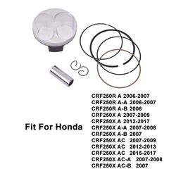 250CC Motorcycle Engine Bore Size 78mm STD Piston and Ring Clip Kit For Honda CRF250X 2007-2016 CRF 250 CRF250 78mm Pin 16mm