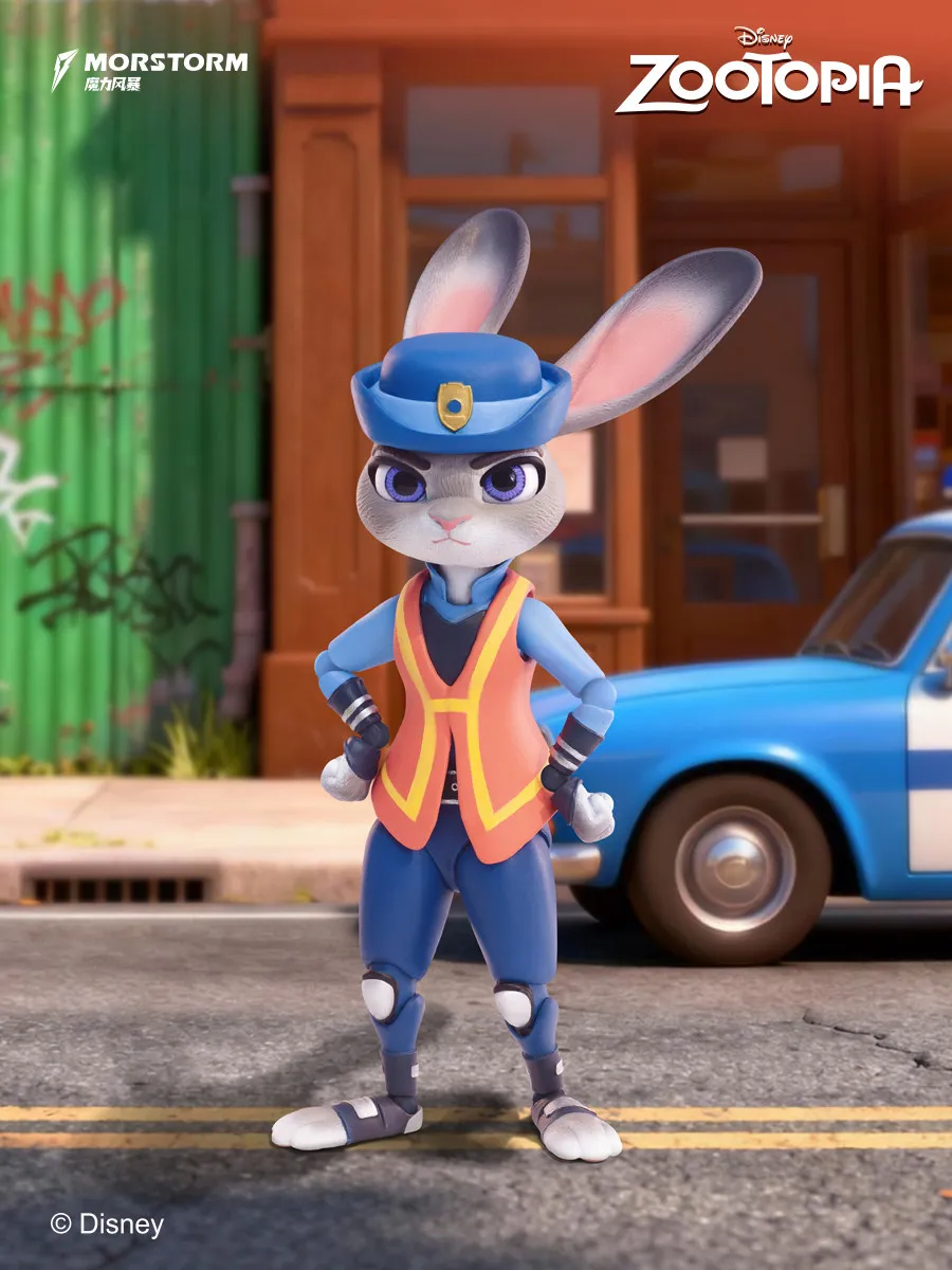 

Оригинальная серия Zootopia B замечательная фигурка, слепая коробка, Джуди Ник, модная игра, коллекция кукол Морстря, орнамент, подарочная игрушка, кавайная кукла