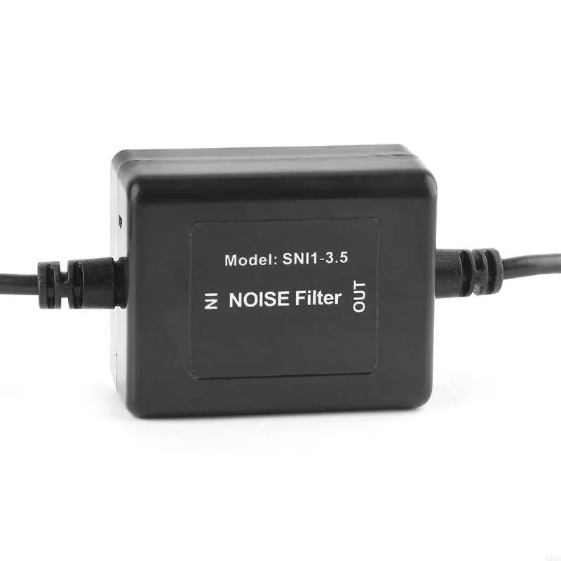 400B Speaker Line 3.5mm Aux Noise Filter Ground Loop Noise Isolator Eliminate for Car Stereo System