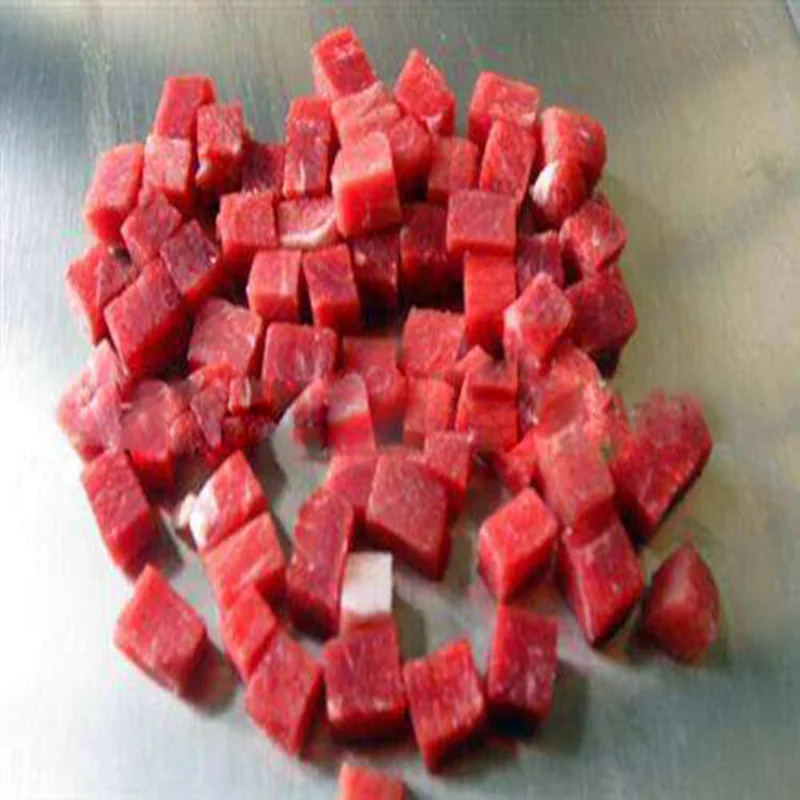 Commerciale macchina a dadi In acciaio inox carne fresca dicer DRB-R350 Micro-congelato carne granello macchina di taglio 380V 3KW