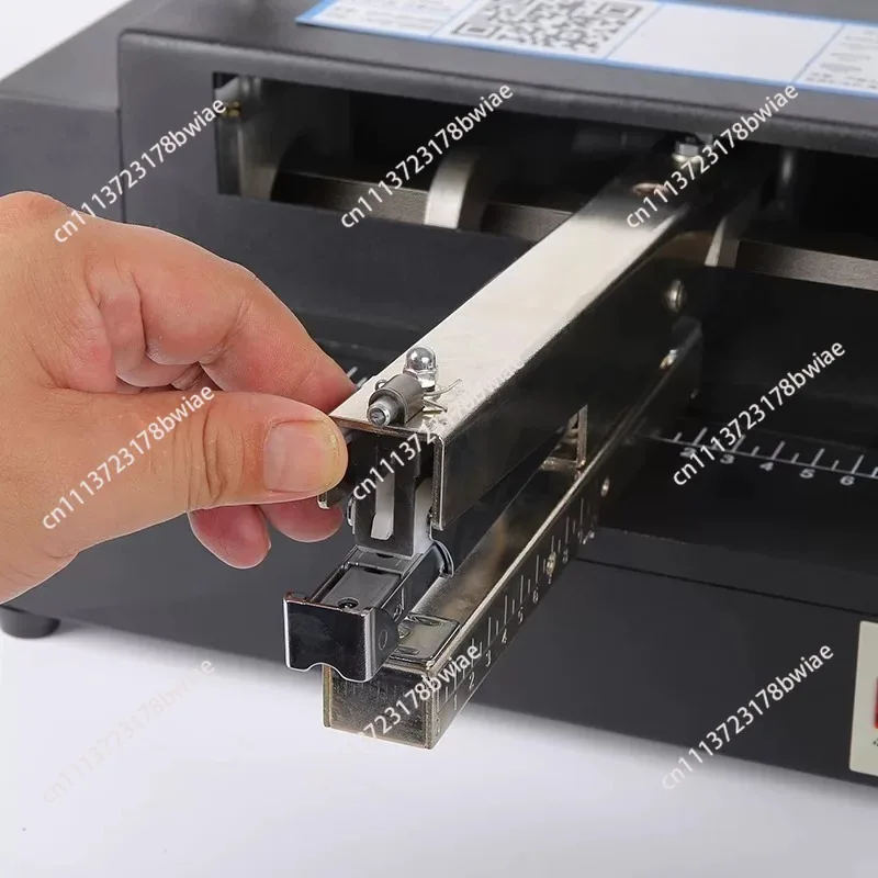 Electric Multifunctional Double Head Binding Machine Heavy Duty Thickening Labor-saving Universal Intelligent Induction Stapler