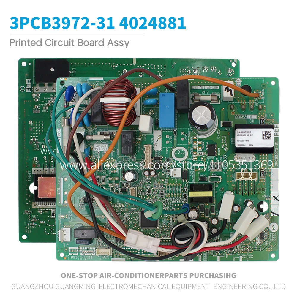 

Printed Circuit Board Assy 3PCB3972-31 Part Number 4024881 For Daikin Outdoor Unit RX12PXV1D 5SLY15FR S/P New And Original