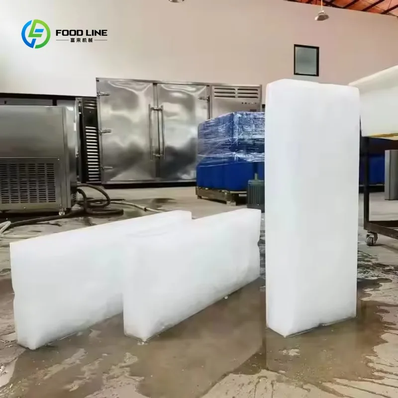 New Large-scale Industrial Ice Maker (5 Tons), 1-ton Brine Ice Maker, Commercial Ice Maker