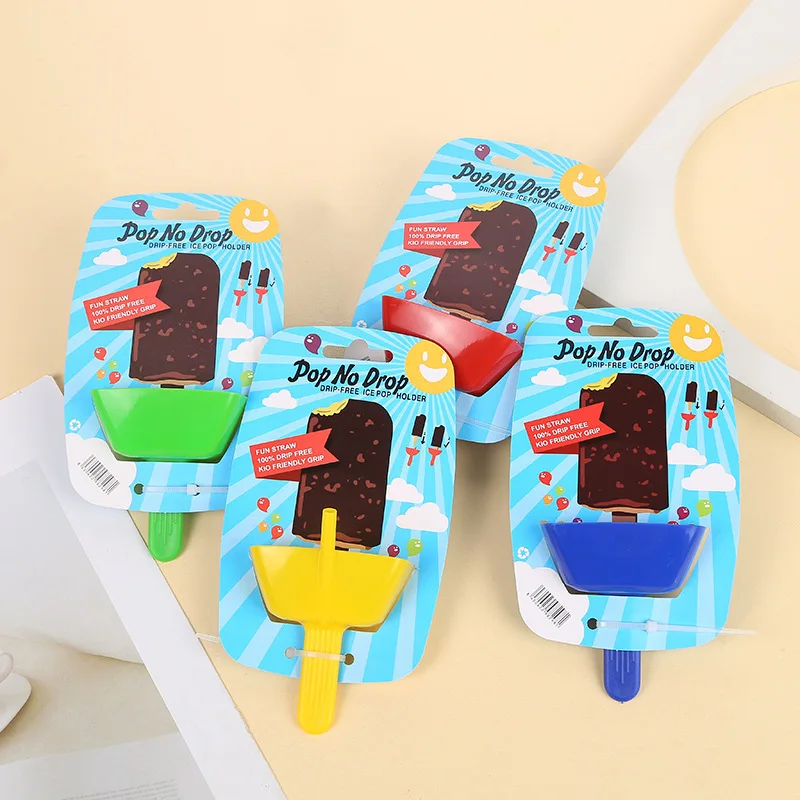 4Pcs Ice Cream Stand, Ice Cream Stick, Leak Proof