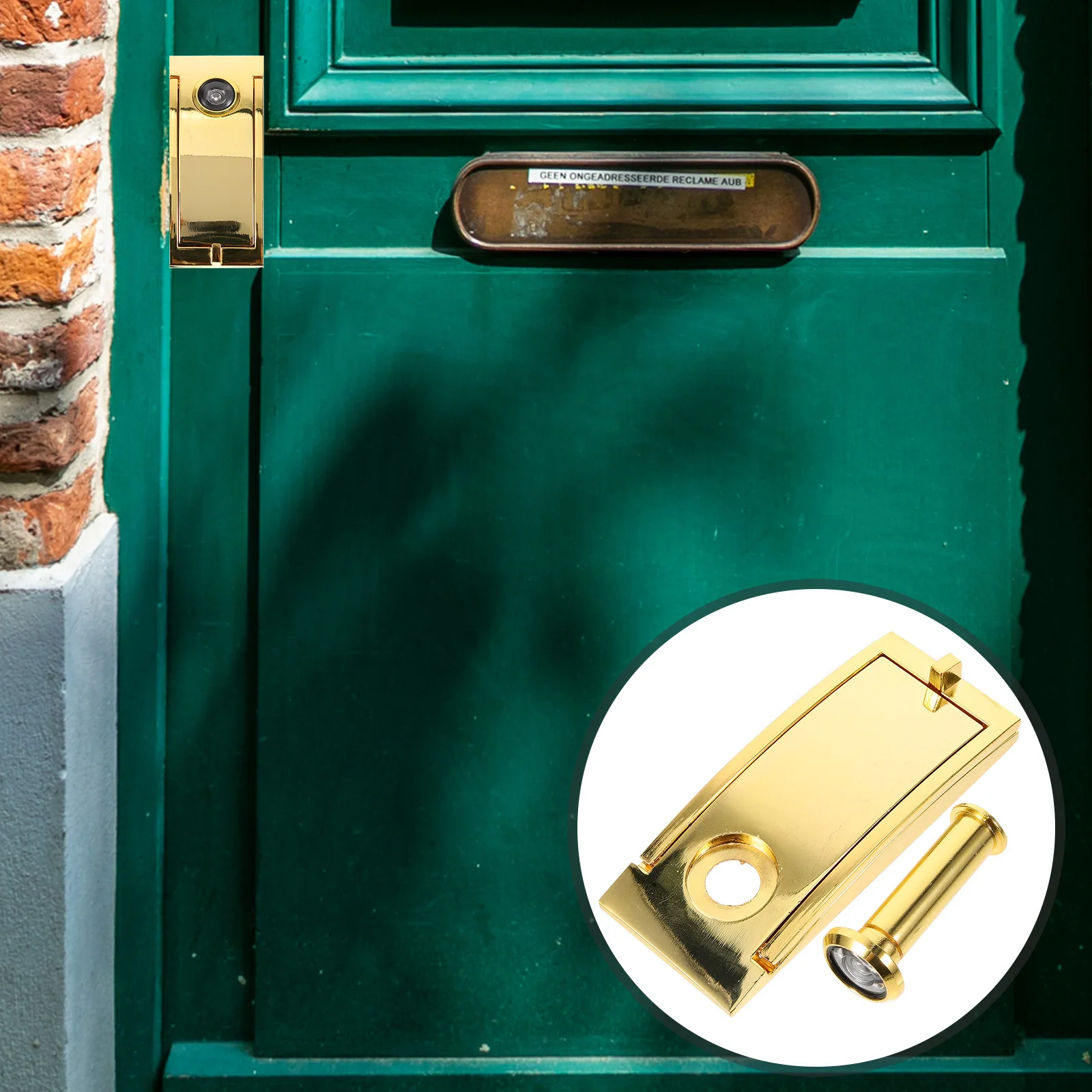 

Security With Peephole Zinc Alloy Viewer Household Viewer With Peephole Front Knocker Security Knocker Garage Door Hardware Zinc