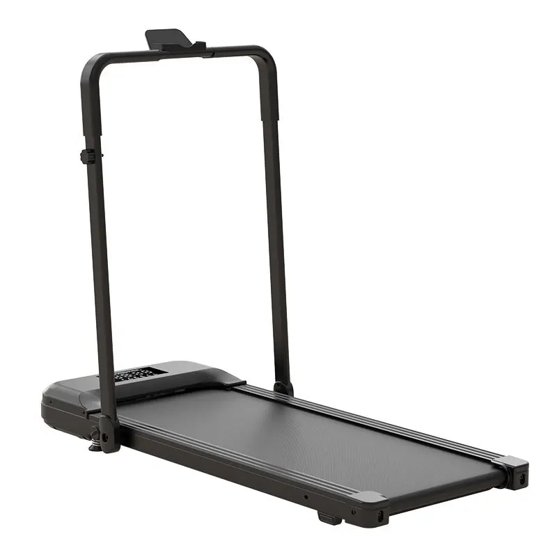 New 2 in 1 Under Desk Walking Pad Treadmill Home Office Electric Silent Fold Smart Flat Treadmill With Screen