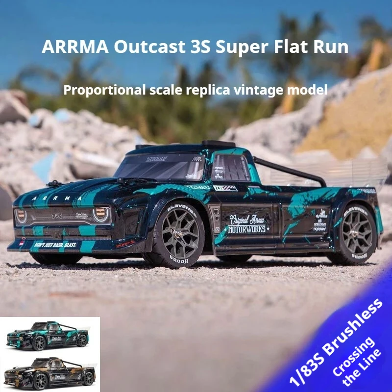 

1: 8-скоростной Rrma Out Of Bounds 3s Пропорциональная имитация дистанционного управления с полным приводом Бесщеточный ретро суперплоский спортивный автомобиль