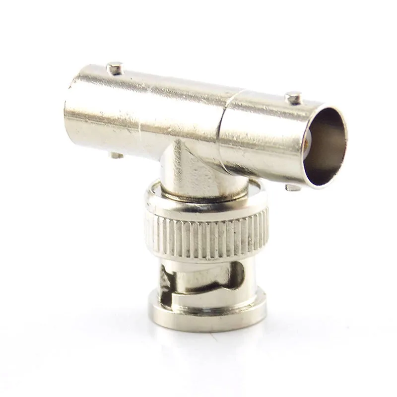 POE Splitter Plug Adapter BNC Connector Male to 2 * Female BNC Coupler POE Splitter Injector Power supply module D6