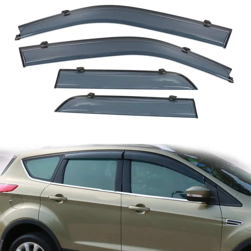 

Car exterior decoration wind deflectors car sun visors For Escape 2011