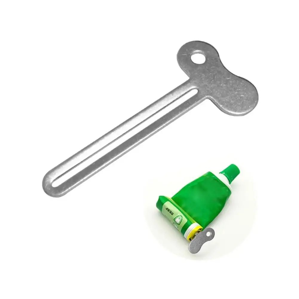 Steel Toothpaste Squeezer Bathroom Accessories Squeezer Press Rolling Tube Toothpaste Cleanser Dispenser R9m5