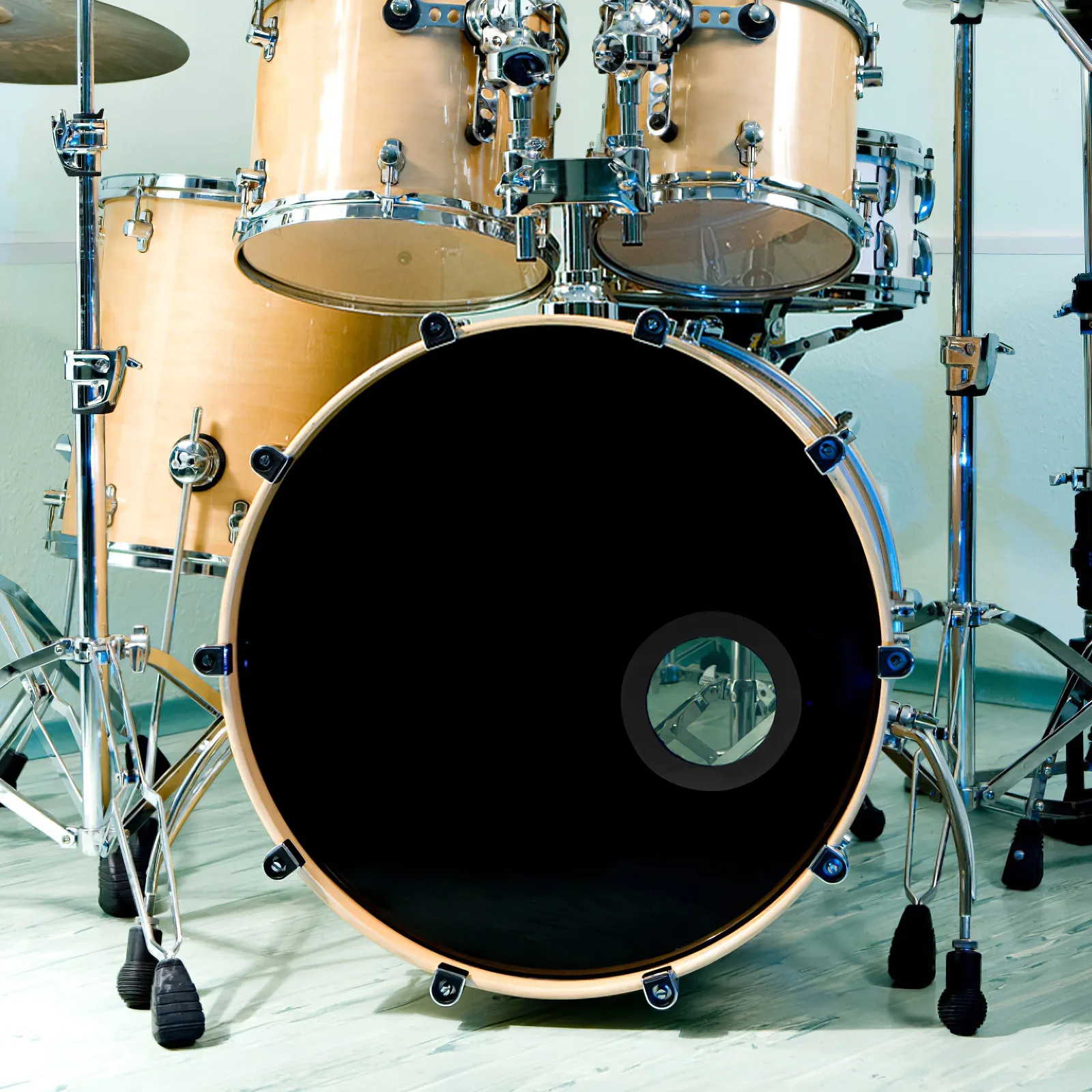 Bass Drum Hole Protector Self- - Musical Instrument Kit ulasan dan harga