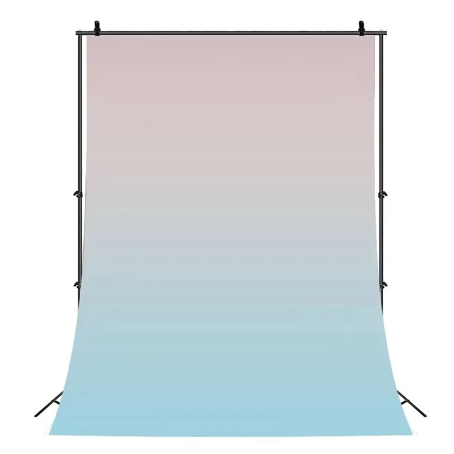 Gradient Pure Color Solid Photo Background Camera Phone Studio DIY Shooting Adults Kids Portrait Backdrop for Photography Props