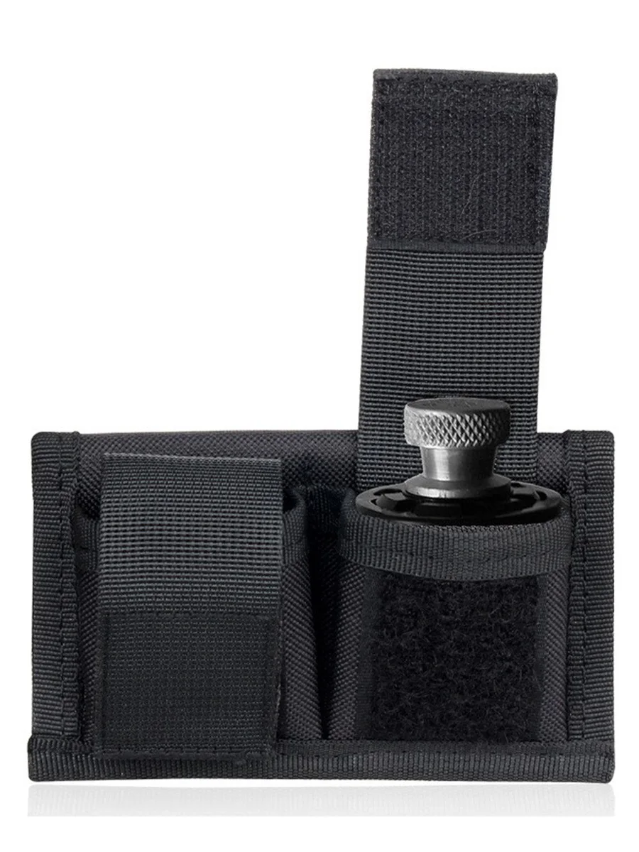 Kosibate Tactical Pouch Double Speedloader Belt Mag Holder Universal Fit S&W 38 .357 .57  Taurus 617 22 Thru 44