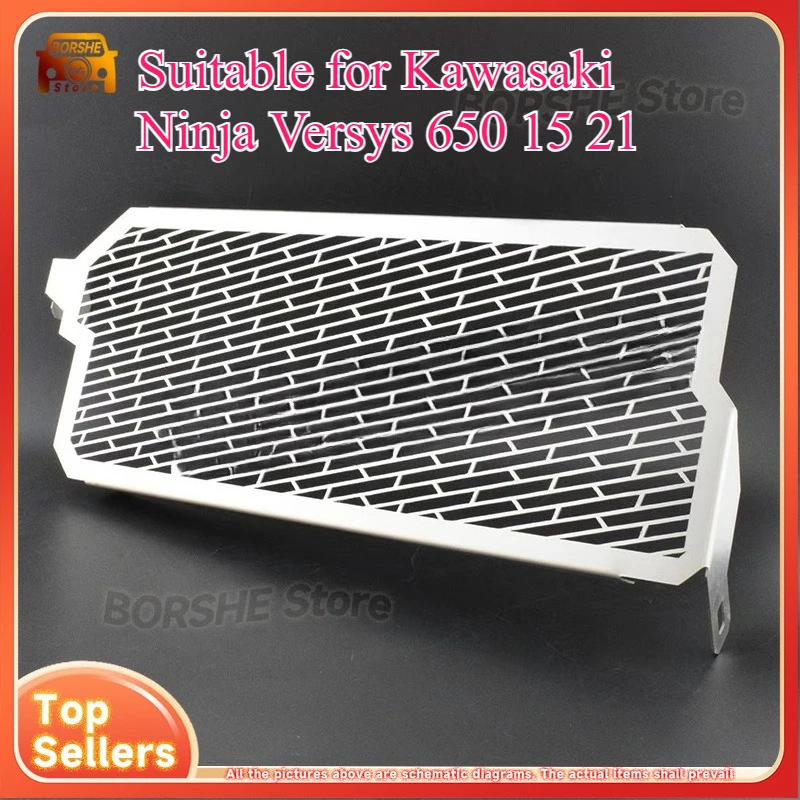

Suitable for Kawasaki Ninja Versys 650 15 21 Radiator Guard Cover Mesh for Cooling System Upgrade