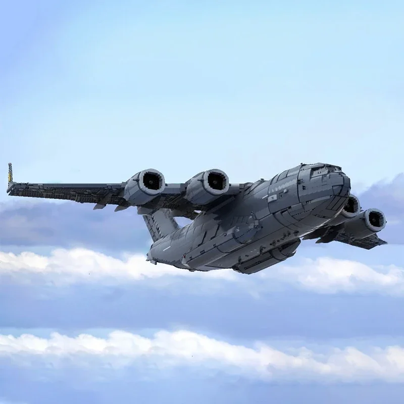 17314pcs MOC Boeing C-17 Globemaster III Transport Aircraft Model Architecture Building Blocks Educational Toy Birthday DIY Gift