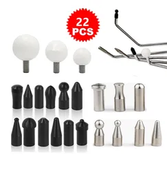 Paintless dent removal tools kit Dent repair set kit car tools rods car repair Dent Rod Tips