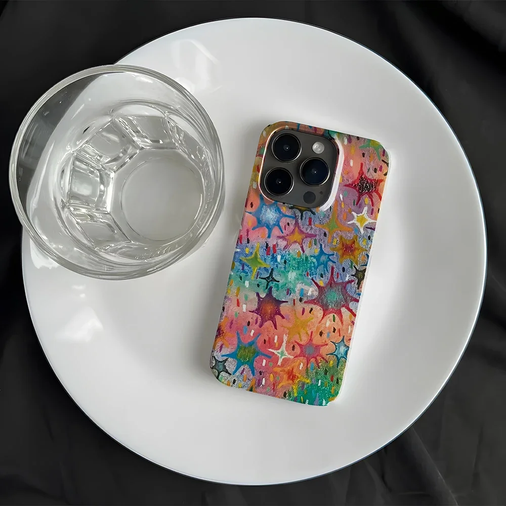 Clmj الخيال ستارز غالاكسي التجوال قضية الهاتف آيفون 16 15 14 13 12 11 برو ماكس XS XR XSMax 6 7 8 زائد لامعة HD غطاء الكمبيوتر الصلب #4