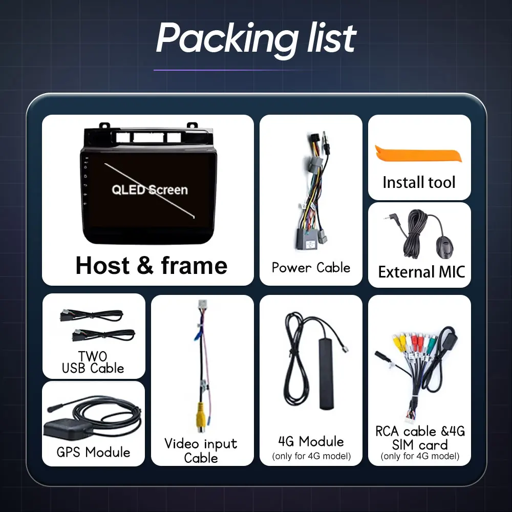 

For Volkswagen Touareg FL NF 2010 - 2018 Carplay Auto 4G+WIFI GPS Car Radio Navigation Multimedia Video Player Stereo Android 15