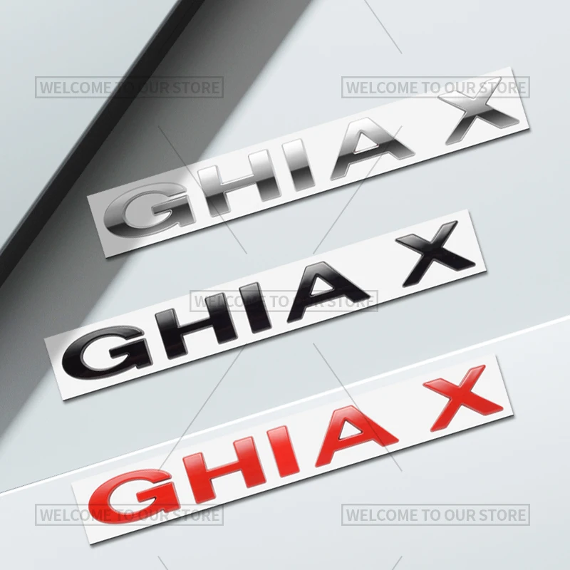 3D Стайлинг автомобиля GHIA X версия эмблема значок металлические наклейки на задний багажник наклейки для Ford ST Focus Mondeo C-MAX Kuga Puma Edge Fiesta 3D Стайлинг автомобиля GHIA X версия эмблема значок металлические наклейки на задний багажник наклейки для Ford ST Focus Mondeo C-MAX Kuga Puma Edge Fiesta