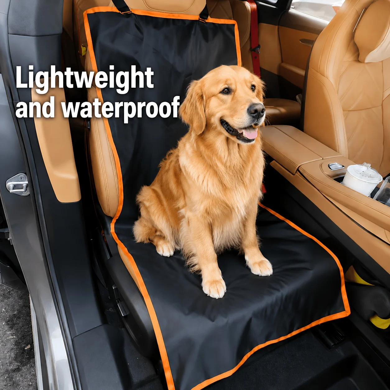 Car Seat Mat for Dogs, Anti-Dirt Mat for Dogs and Cats, Rear Seat Protector for Leather Seats, Anti-Scratch