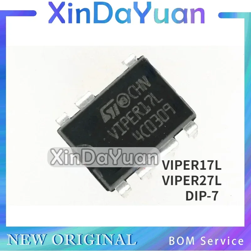 5 pcs  VIPER17L VIPER27L DIP-7  VIPER17  Switching Power Supply Chip