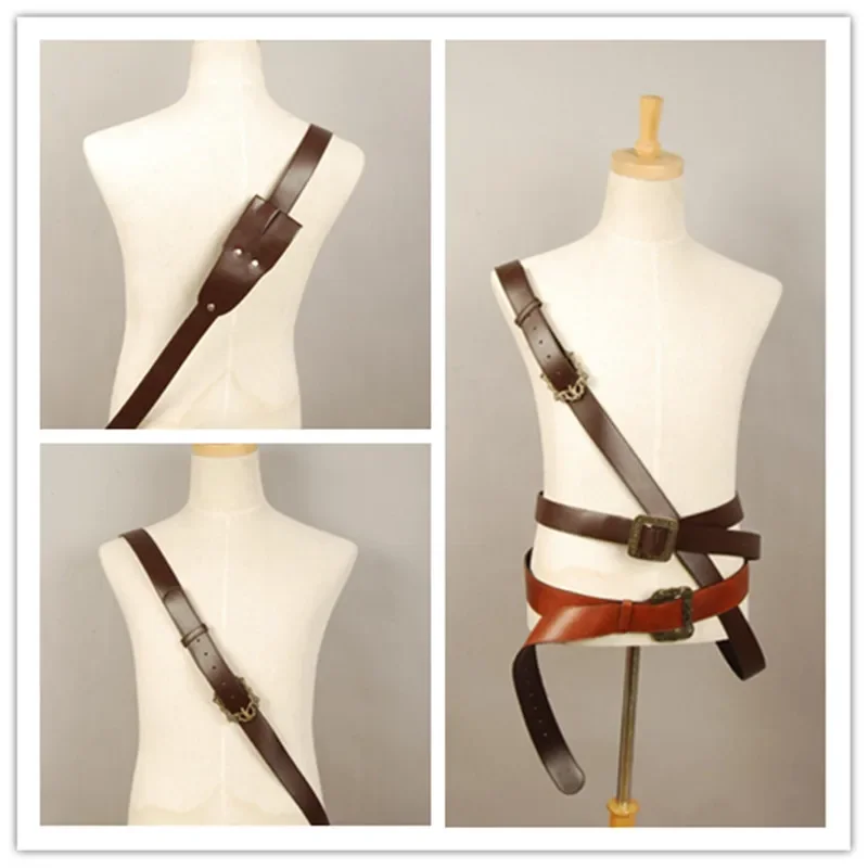 

Pirates Captain Jack Cosplay Sparrow Cosplay Baldric Belt Buckle Strap Halloween Carnival Party Props