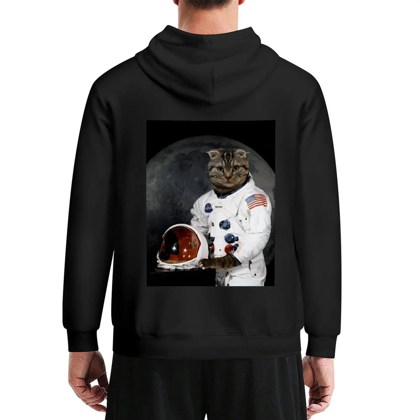 

Astro Cat Hoodie autumn men's sweat-shirt set mens clothes hooded shirt tracksuit