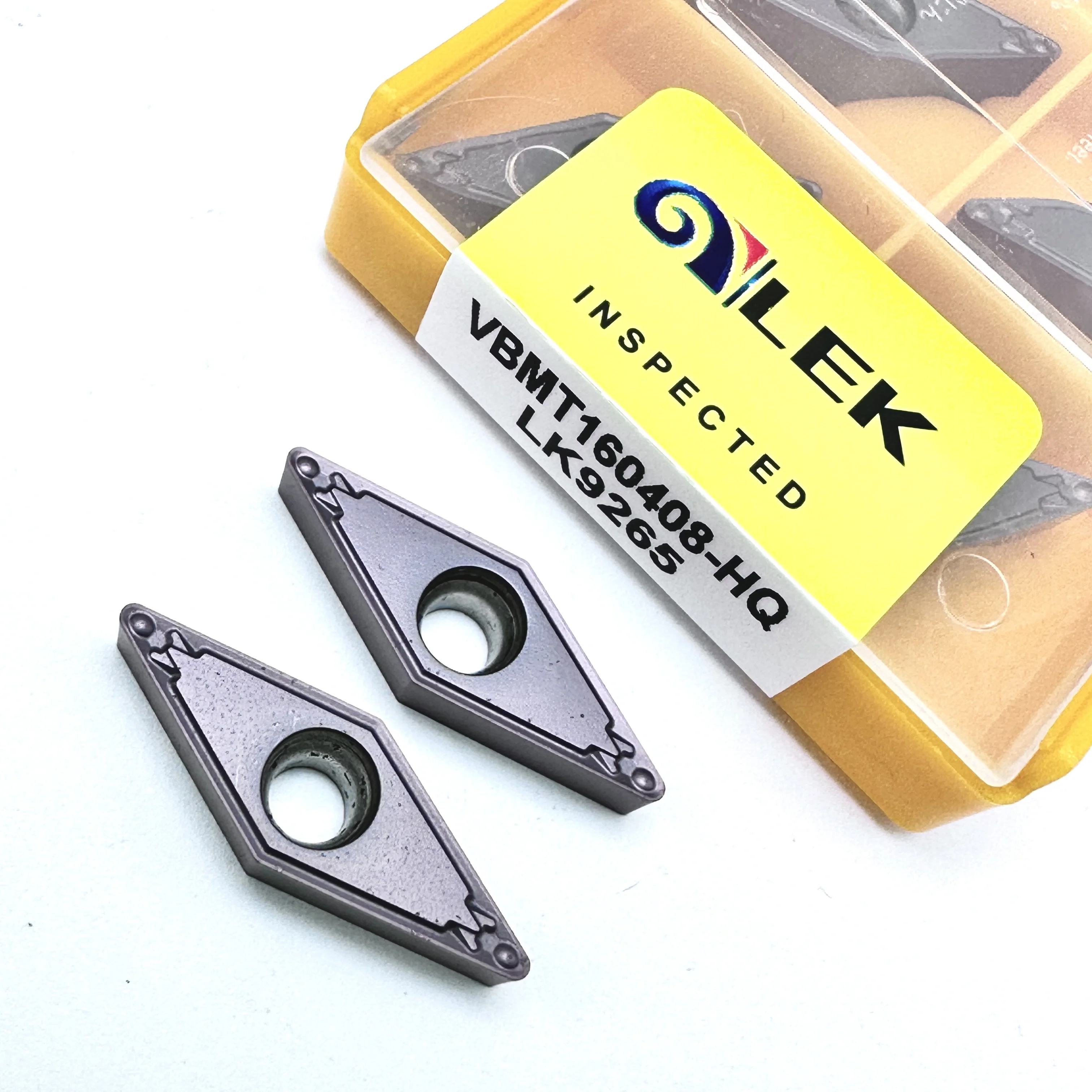 VBMT160404 VBMT160408 LK9265 Carbide Insert High Quality External Turning Tool CNC Cutting Lathe Turning Insert Steel Processing view 2