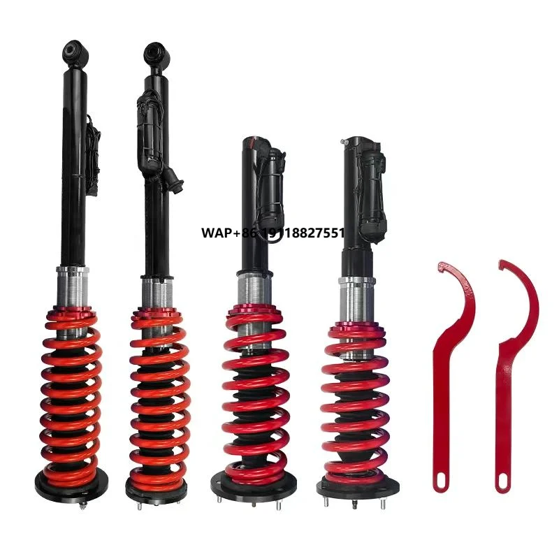 

Auto Parts Air Spring to Coil Spring Conversion Kit Shock Absorber with Ads and Height Adjustable for W220 1999-2006