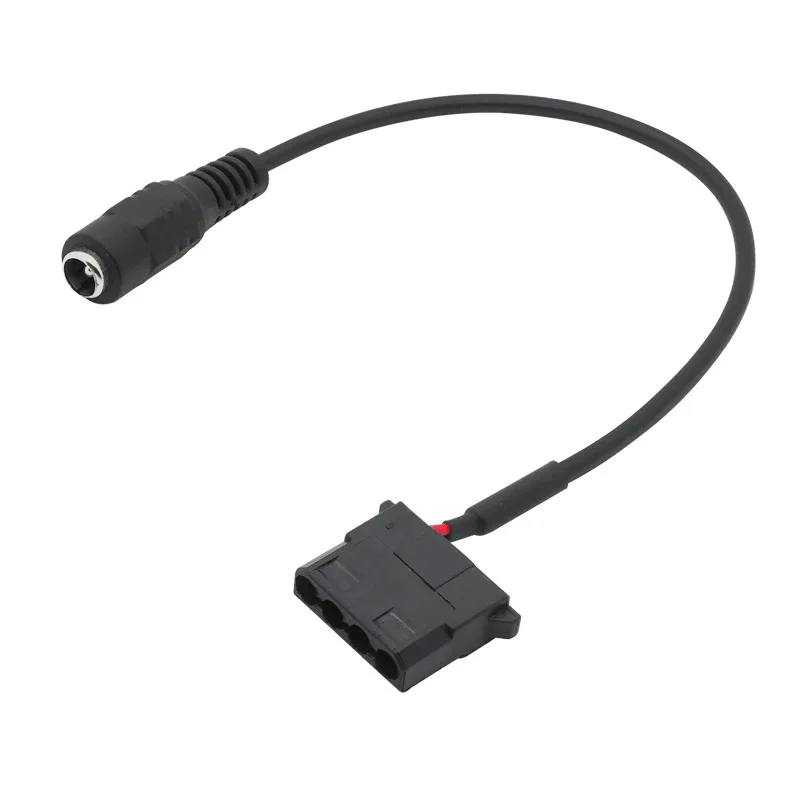 

DC 5521 to Molex 4 Pin Power Supply Adapter Cable with for Computer fan Surveillance cameras routers 28CM