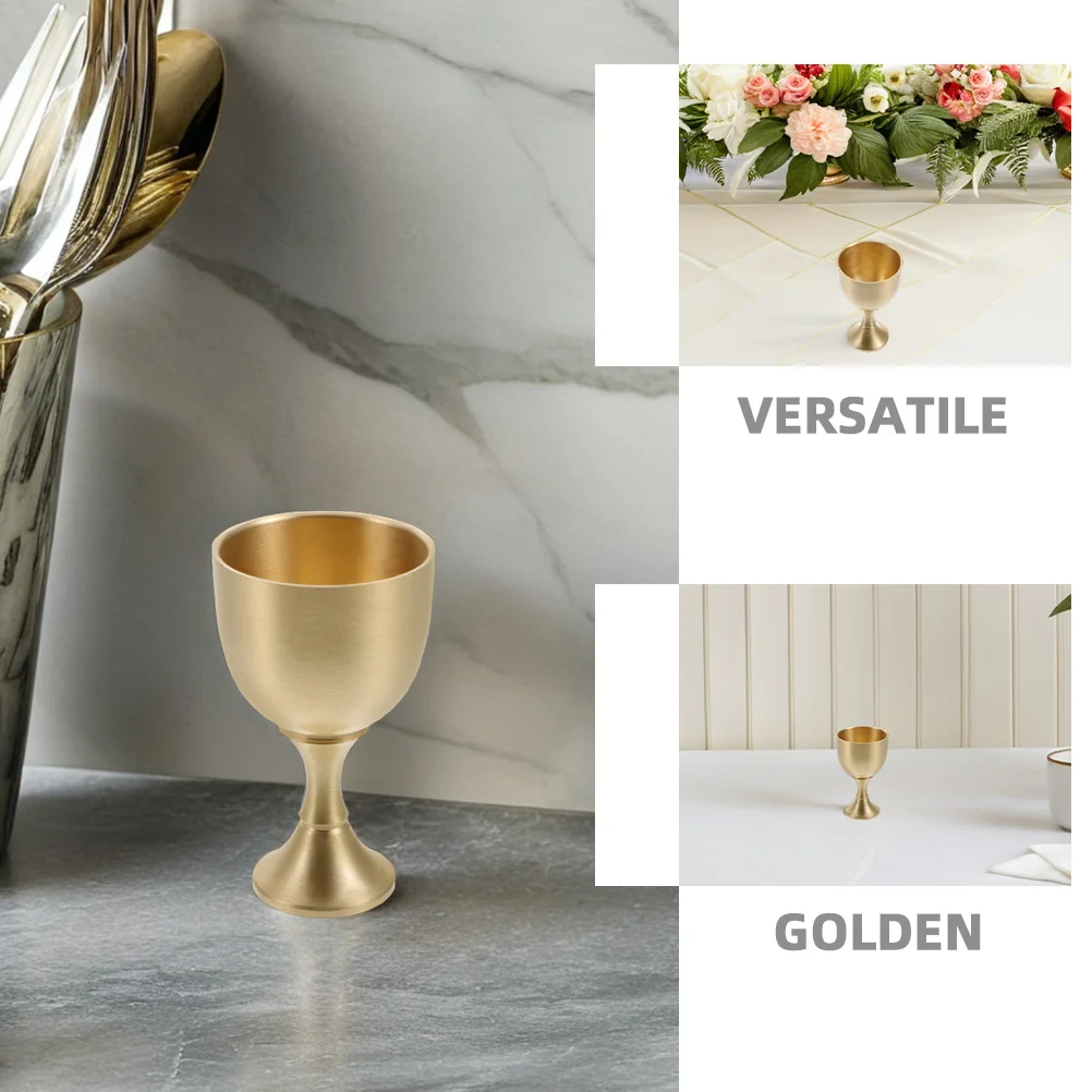 كأس العقيق الصغير 30 مللي النحاس الذهب القوطية المقدسة النار الزجاج طقوس كوب بوذا العبادة كأس شاي معبد المنزل