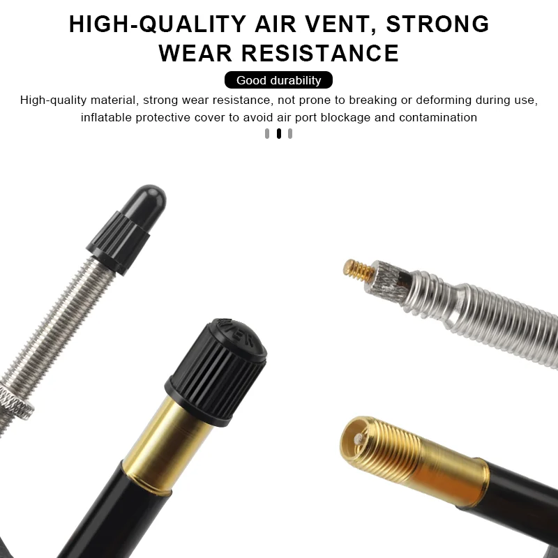 Bicycle Inner Tires 20/26/27.5/29 For 48mm AV/FV Schrader Presta Valve Ultralight Durable Butyl Rubber Moutain Bike Inner Tube