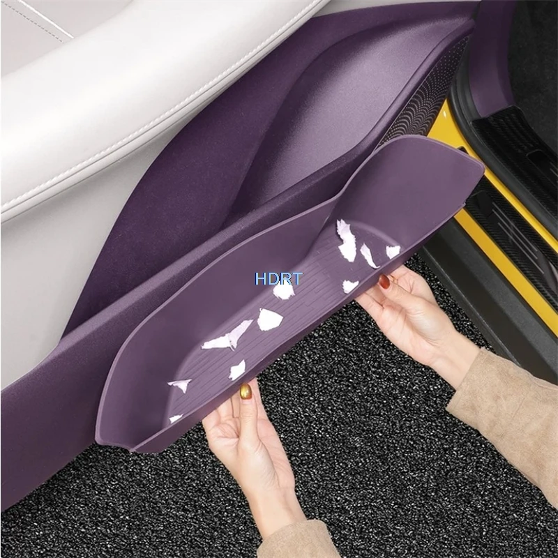

For Changan Deepal S7 S07 2023 + Car Style Door Slot Storage Box Dust Proof Pad Organizer Cover Protector Decoration Accessories