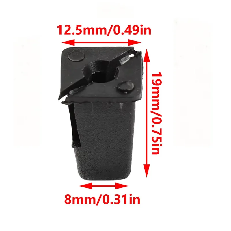 83468453 20PCS R-187 Self-tapping base suitable for Shaanxi Automobile Delong automobile decorative plate license plate