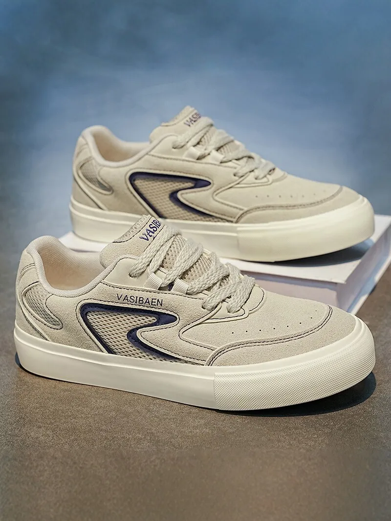 Men's Casual Thick Bottom Sports Shoes Fall Season Original Trendy All-Match Youth Student Small Audience Design Outdoor