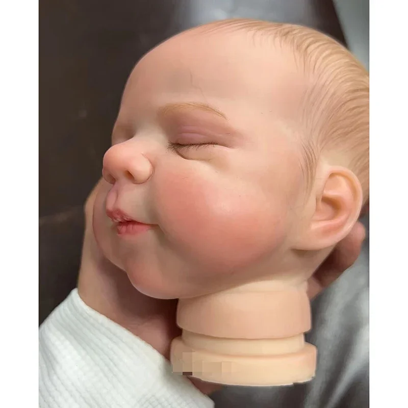 19inch Already Painted Reborn Doll Kits Pascale Soft Vinyl Reborn Baby Dolls Accessories for DIY Realistic Toys DIY