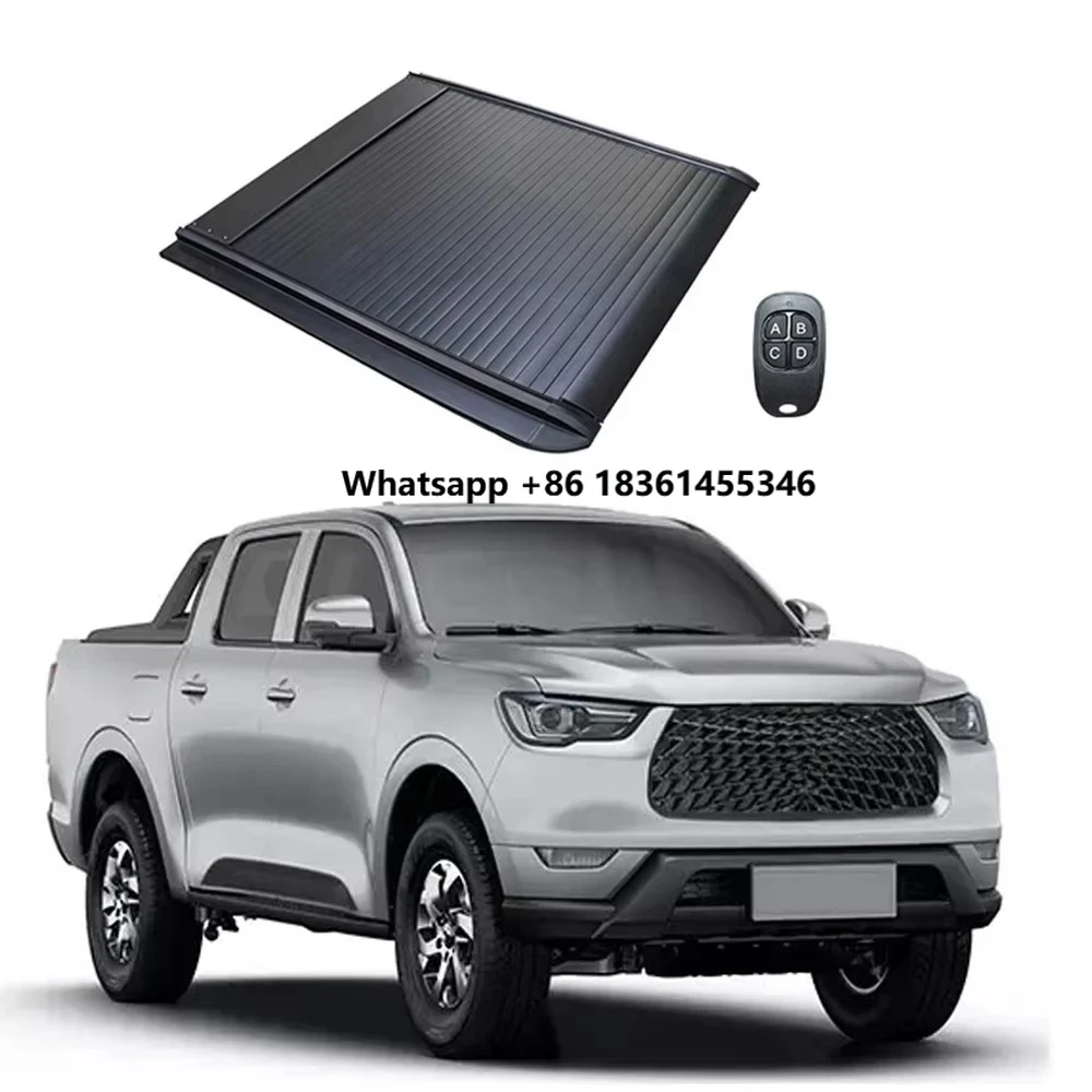 

For Hilux Pickup Great Wall Gwm Cannon Hard Aluminium Retractable Roller Lid Electric Tonneau Cover