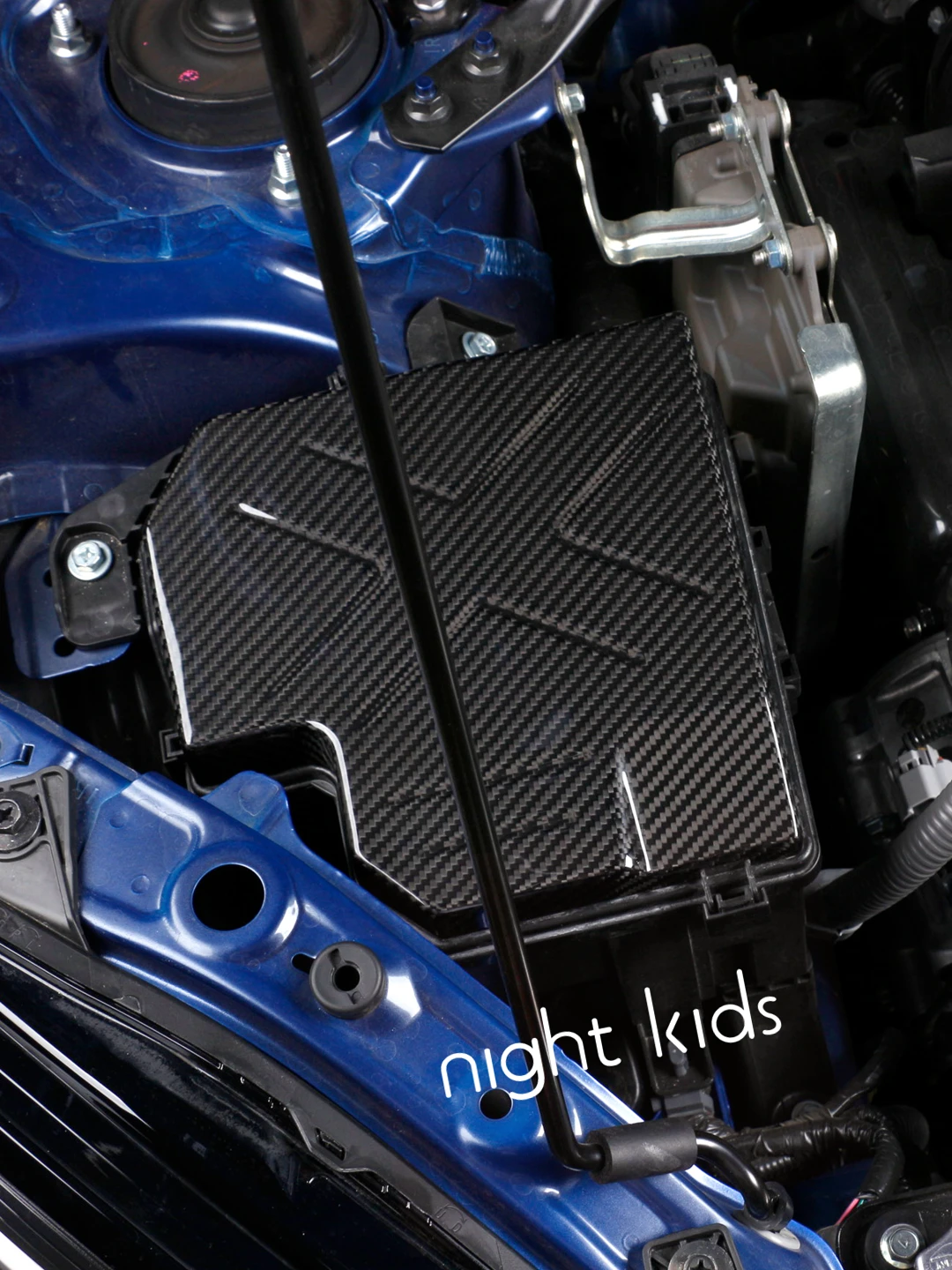 Night Kids for 2022+FA24 GR86 Subaru BRZ ZD8 Carbon Fiber Fuse Box Cover 86BRZ Carbon Fiber Parts