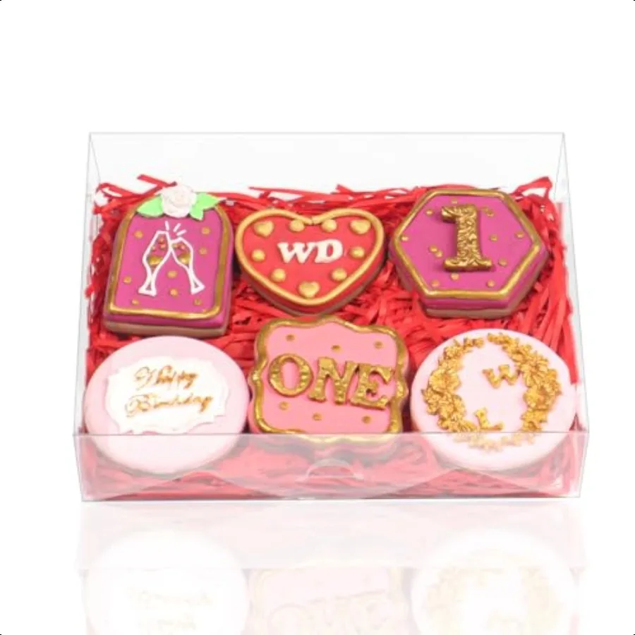 

50 pcs 8x6x2 Inches Full Clear Chocolate Covered Strawberries s Cakesickle Bakery Chocolate Truffle Truffle Cakesickle Browines