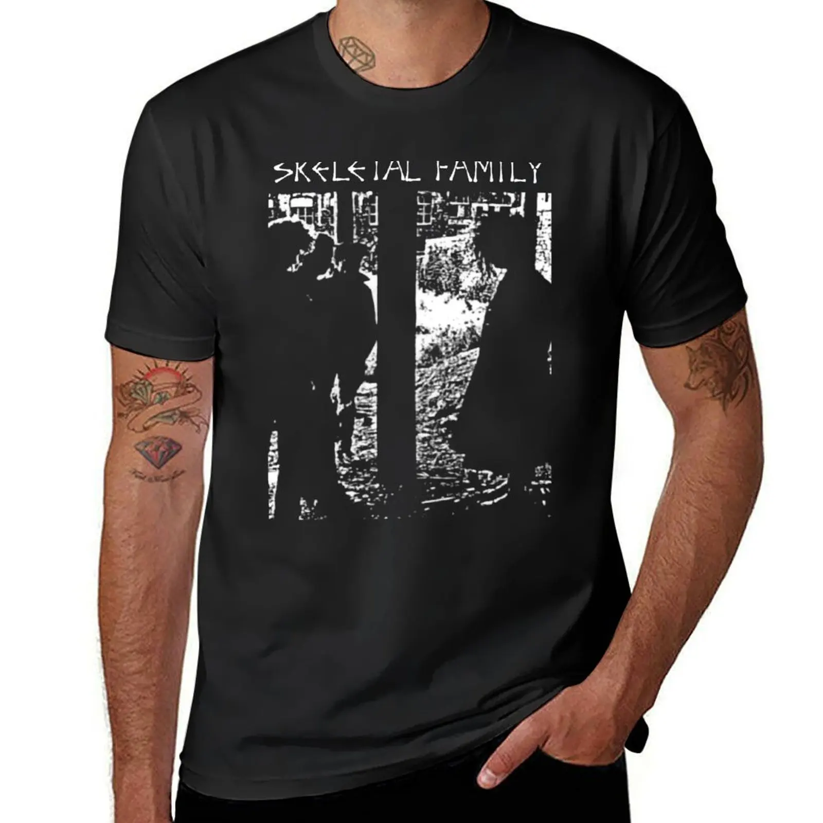 

Skeletalfamily T-Shirt for a boy sweat anime clothes mens workout shirts