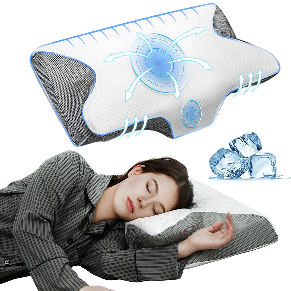 

Подушка для шеи с эффектом памяти и бабочкой, медленный отскок, удобная подушка для сна из пены с эффектом памяти, ортопедическая подушка для массажа шеи и кровати