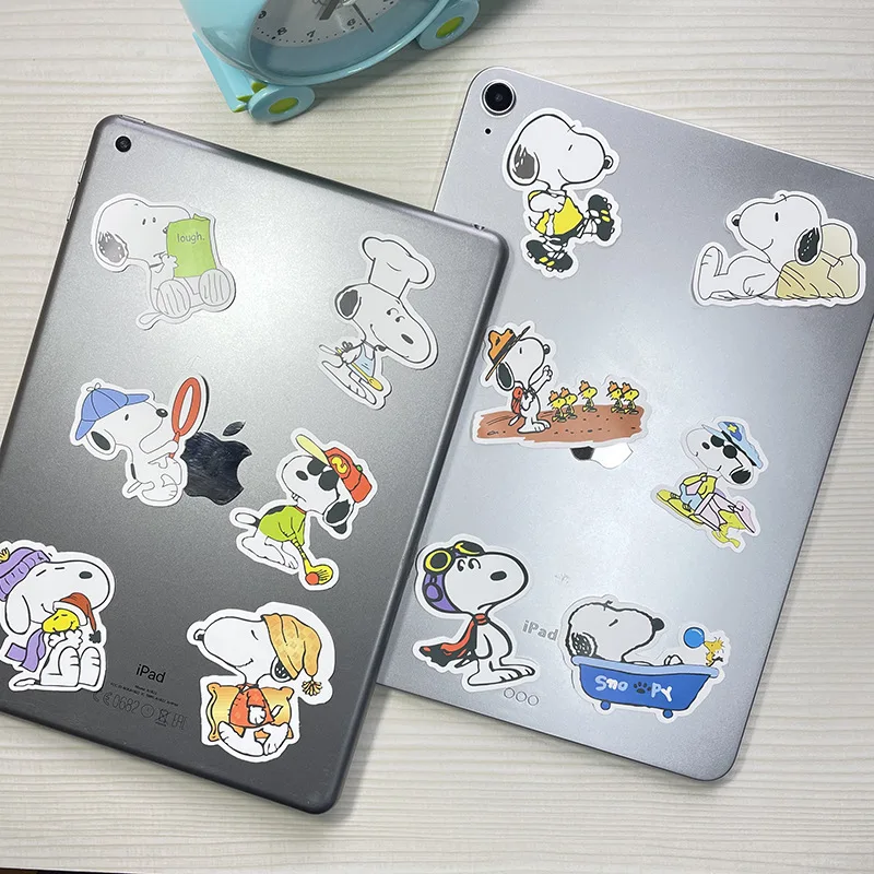 100 Stuks Snoopy Anime Stickers Cartoon Briefpapier Water Cup Koffer Telefoon Case Decoratie Stickers Geschenken Dagelijkse Decoraties