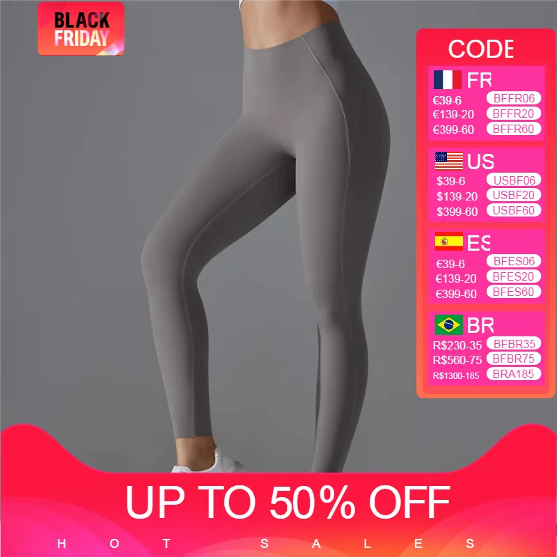 

No Front Seam High Waist Leggings Women Tummy Control Workout Yoga Pants Gym Fitness Leggins Butt Lifting Running Tights Female