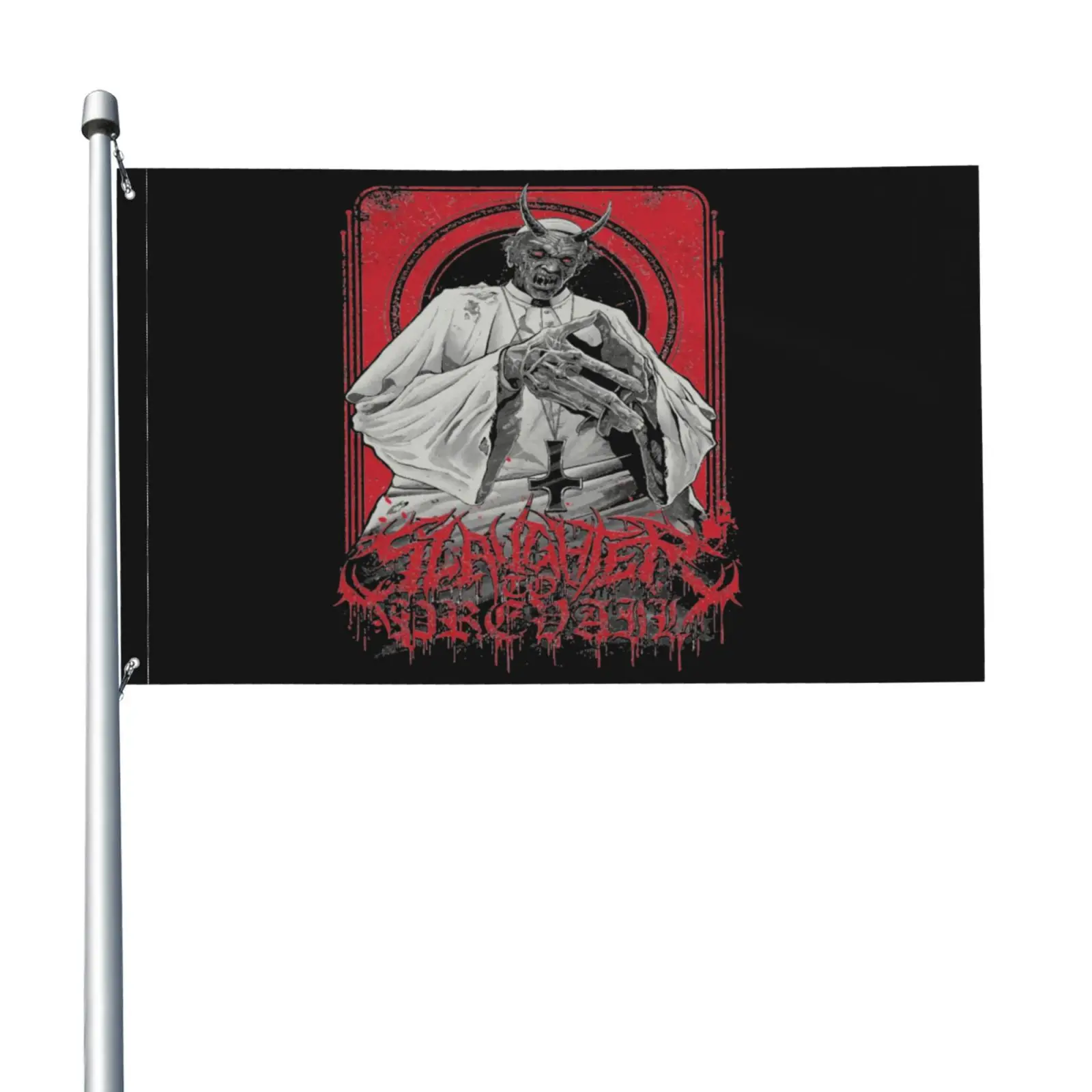 Slaughter To Prevail Flag Banner Opening Celebration Promotion Sports Club Custom Parade