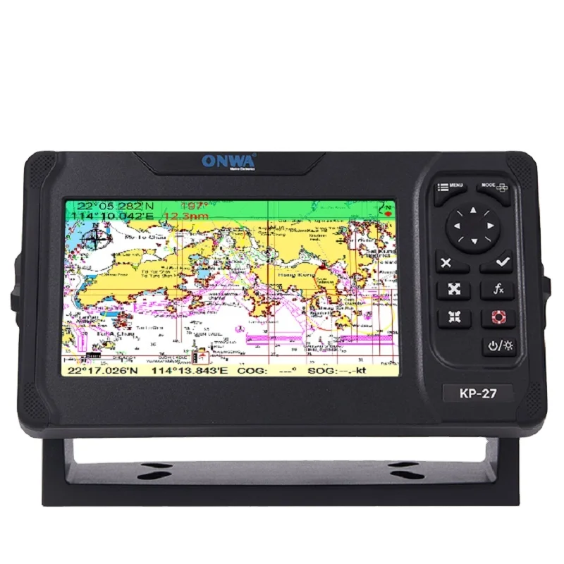 5 7 8 10 Inch Portable Marine GPS Chart Plotter Navigator Satellite AIS Transponder Receiver Beacon Electronic Internal Antenna