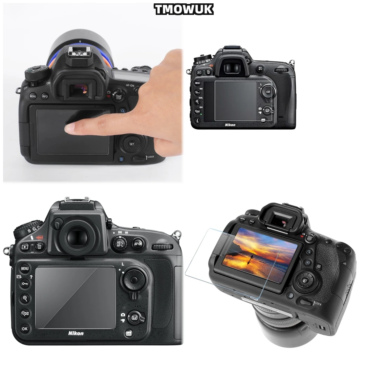 

For Nikon D7500 High Definition Screen Protector, Scratch Resistant Layer