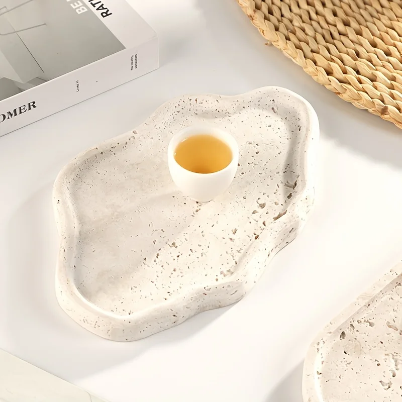 Creative Irregular Shaped Aromatherapy Jewelry Tray Ins Style Decor for Bedroom Hotel Table